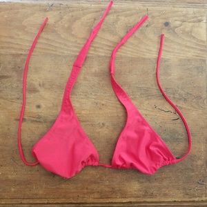 Red Bikini Top